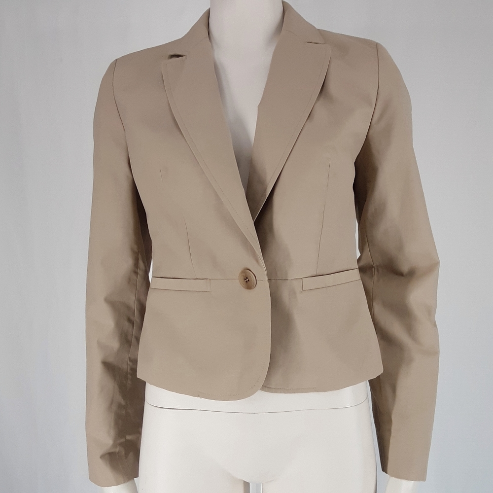 Loft | Modern Beige Blazer Jacket